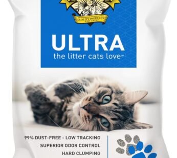 Dr. Elsey’s Premium Clumping Cat Litter – Ultra – 99.9% Dust-Free, Low Tracking, Hard Clumping, Superior Odor Control, Unscented & Natural Ingredients