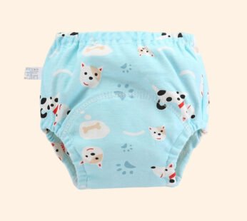 Baby Reusable Diapers Panties Cloth Diapers for Children Training Panties Adjustable Size