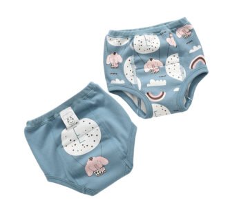 Happyflute 2Piece/Set Baby Cotton Waterproof Trainning Pants